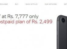 iPhone 7 plus at Rs 7777 Airtel online store