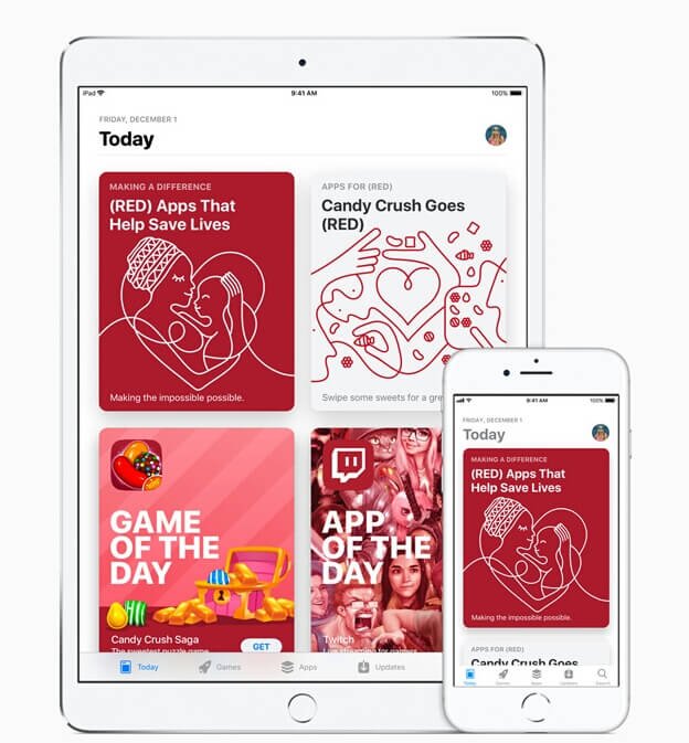 Apple and RED Celebrate year of giving