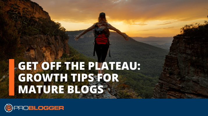 Get Off the Plateau: Growth Tips for Mature Blogs