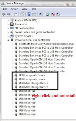 Solve USB Device Not Recognised Error In Window 7/8/10 